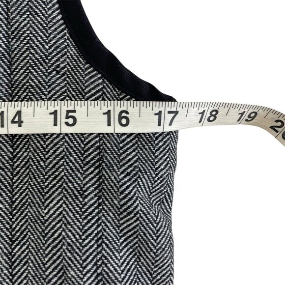 Kentucky Wildcats Vest Womens S Full Zip Black Gray Quilted Herringbone Preppy - Picture 15 of 16